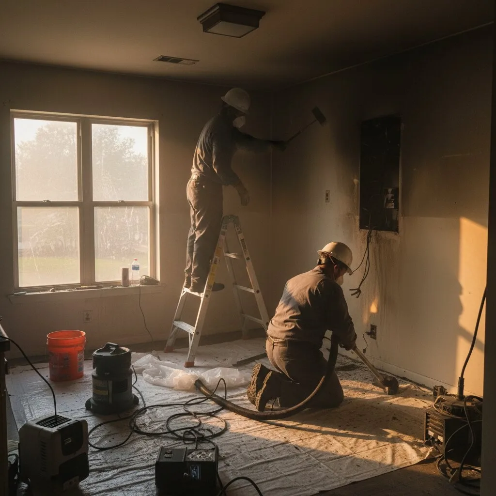 Fire Damage Restoration in Kent, WA